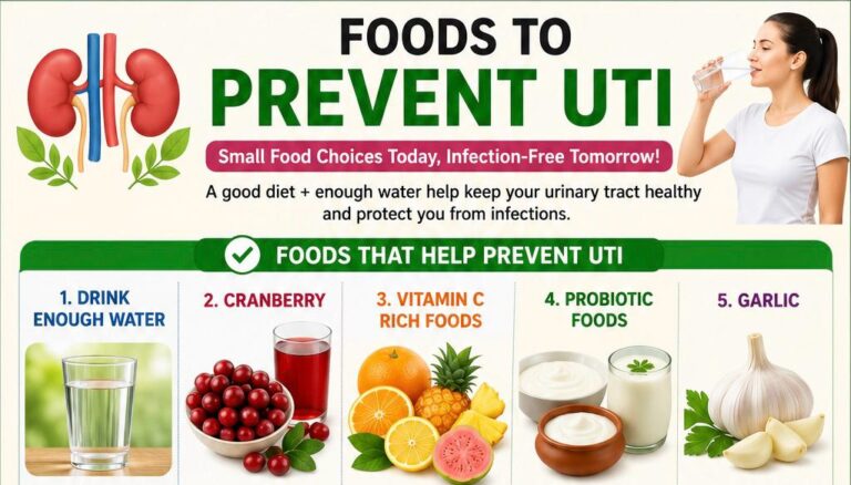 Foods That Help Prevent Urinary Tract Infections (UTIs)