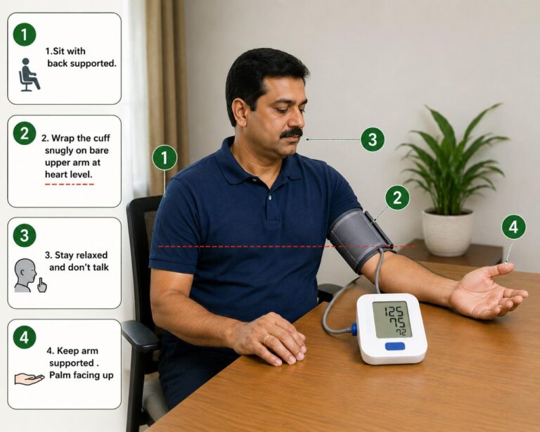 How to Measure Your Blood Pressure at Home