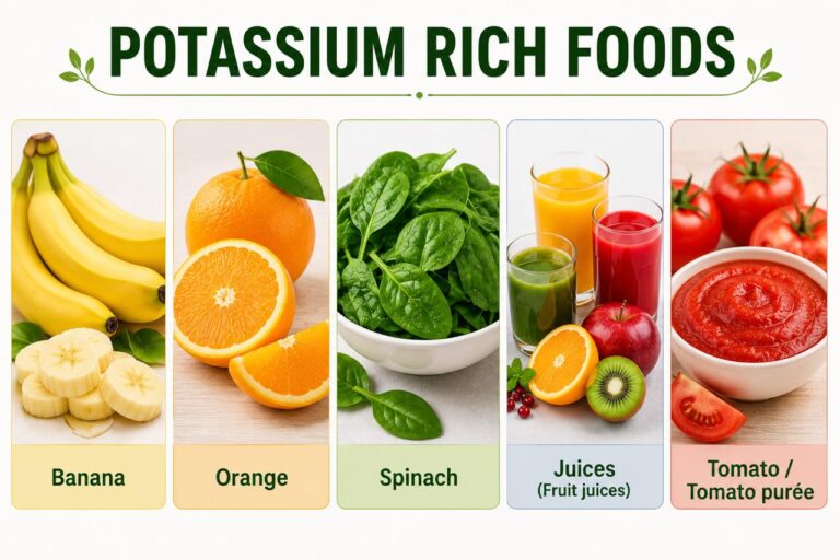 POTASSIUM IN FOOD
