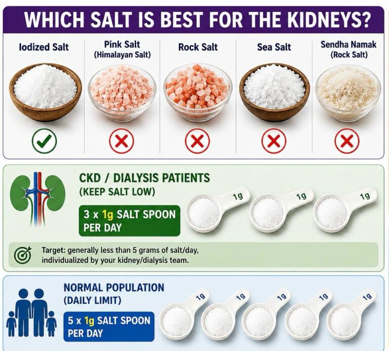 WHICH SALT IS BEST FOR THE KIDNEYS?