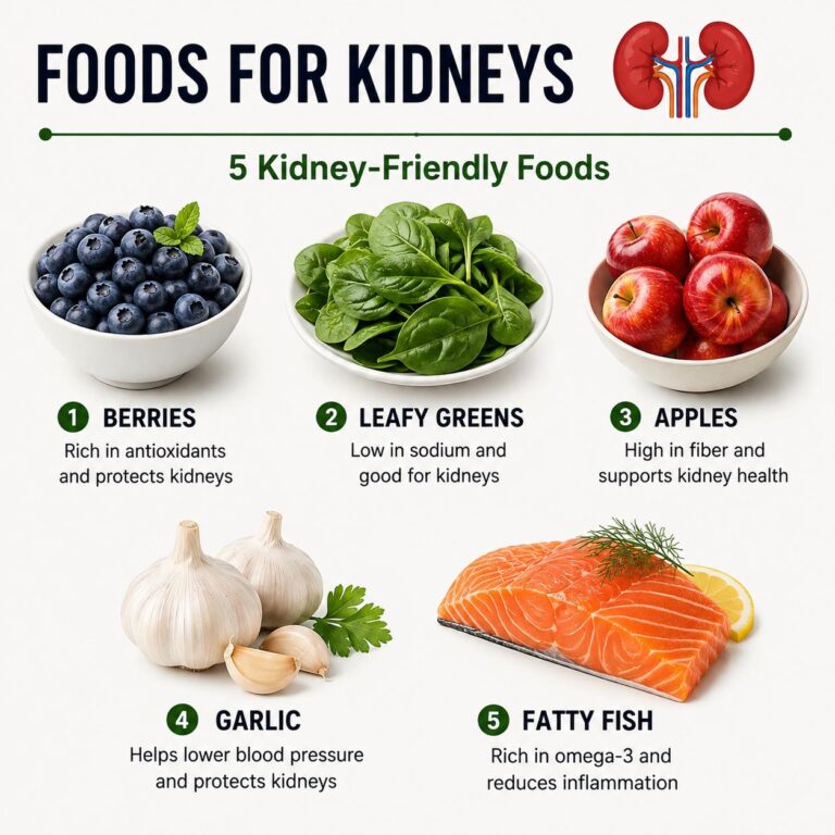 What foods help prevent kidney disease?