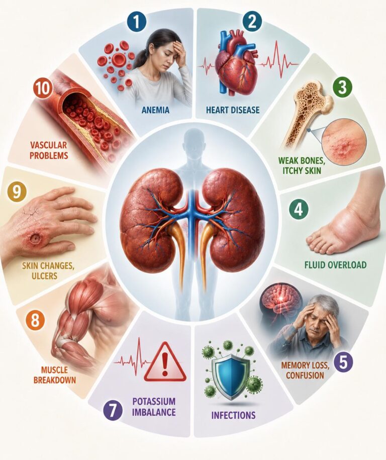 When Kidneys Struggle, the Whole Body Feels It